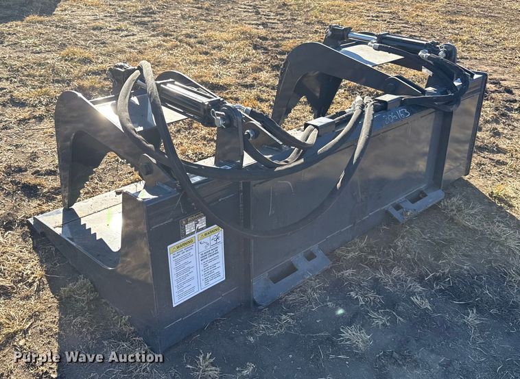 image for item EN0247 2025 Wolverine Grapple bucket skid steer grapple bucket