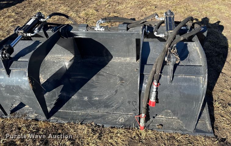 image for item EN0247 2025 Wolverine Grapple bucket skid steer grapple bucket