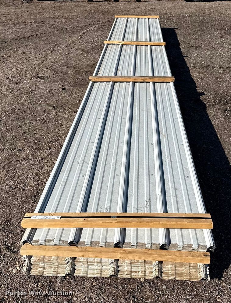 image for item EP2813 (78) sheets of metal siding/roofing
