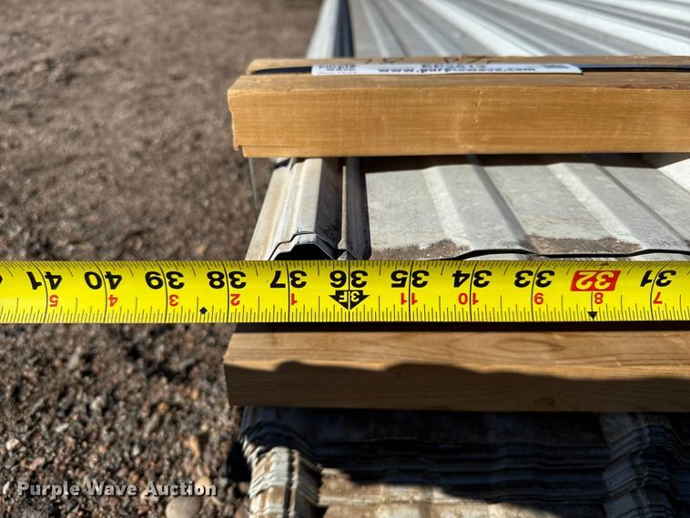 image for item EP2813 (78) sheets of metal siding/roofing