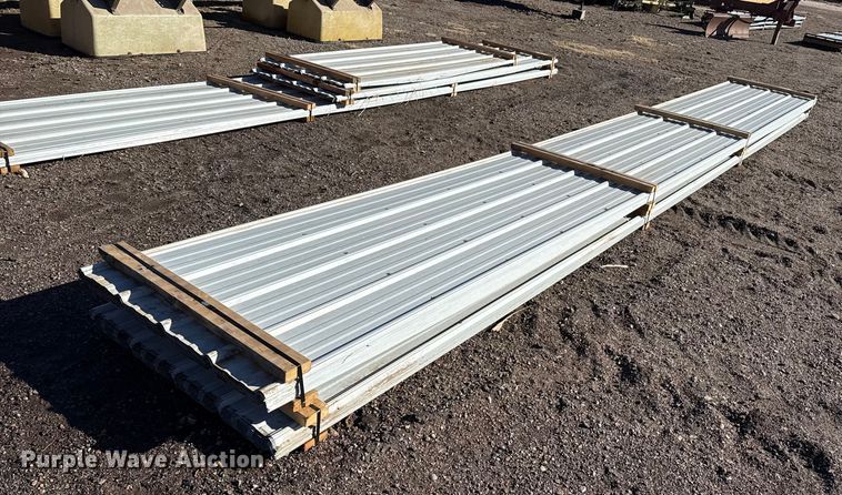 image for item EP2814 (70) sheets of metal siding/roofing