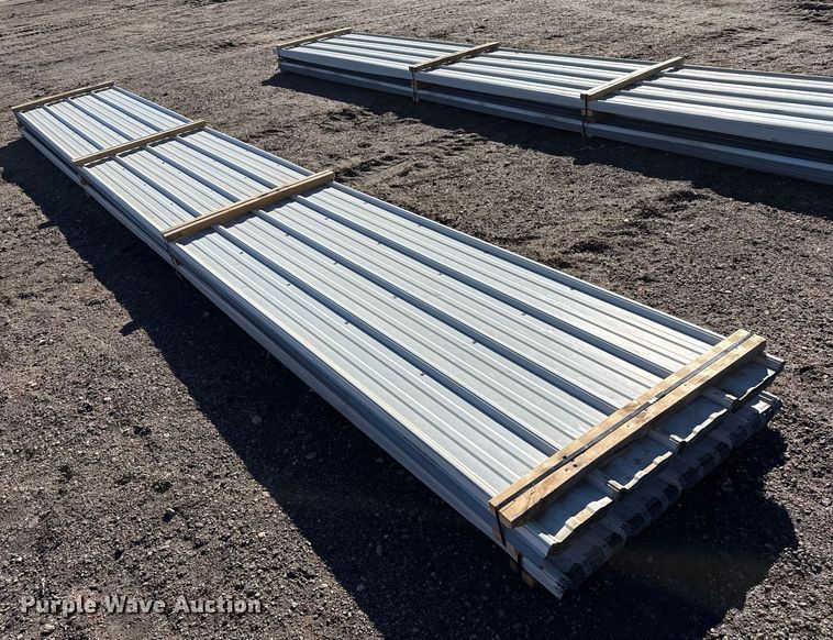 image for item EP2814 (70) sheets of metal siding/roofing