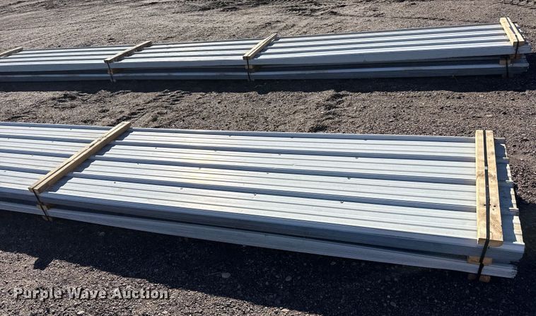image for item EP2814 (70) sheets of metal siding/roofing