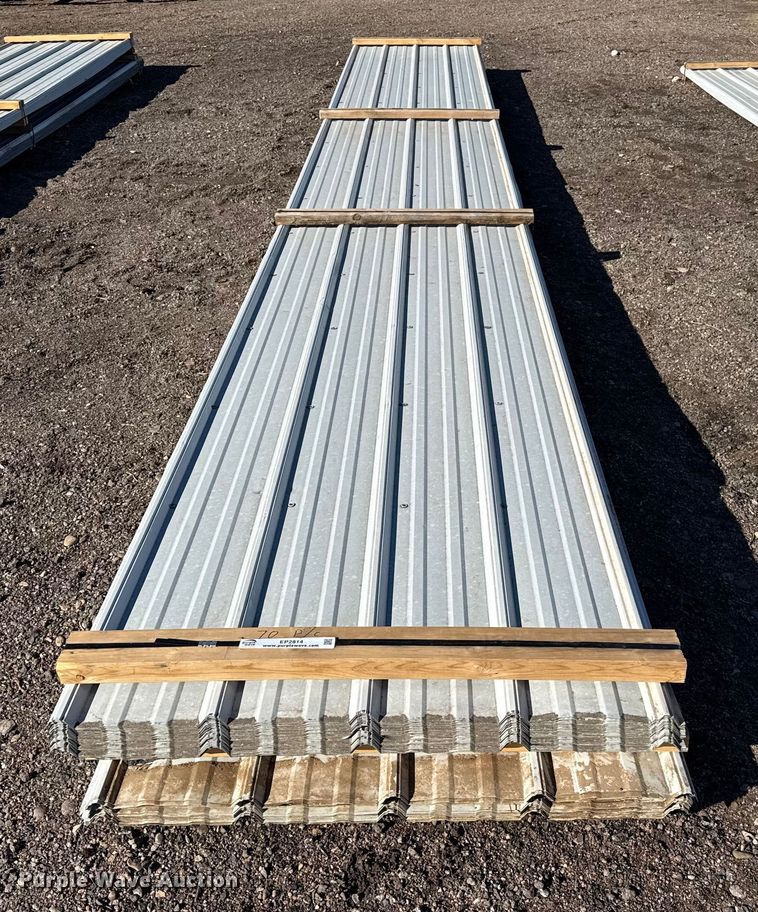 image for item EP2814 (70) sheets of metal siding/roofing