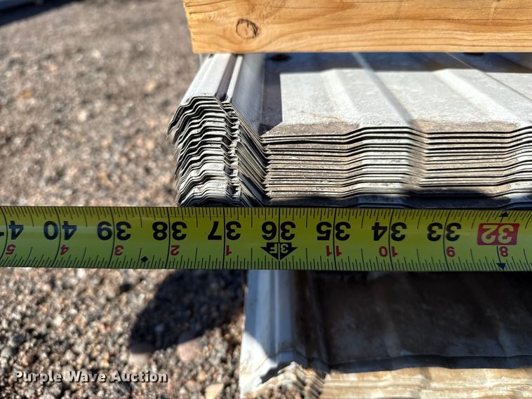 image for item EP2814 (70) sheets of metal siding/roofing