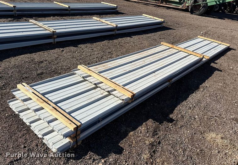 image for item EP2815 (70) sheets of metal siding/roofing