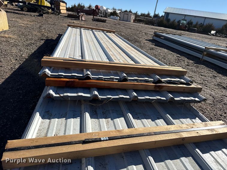 image for item EP2815 (70) sheets of metal siding/roofing