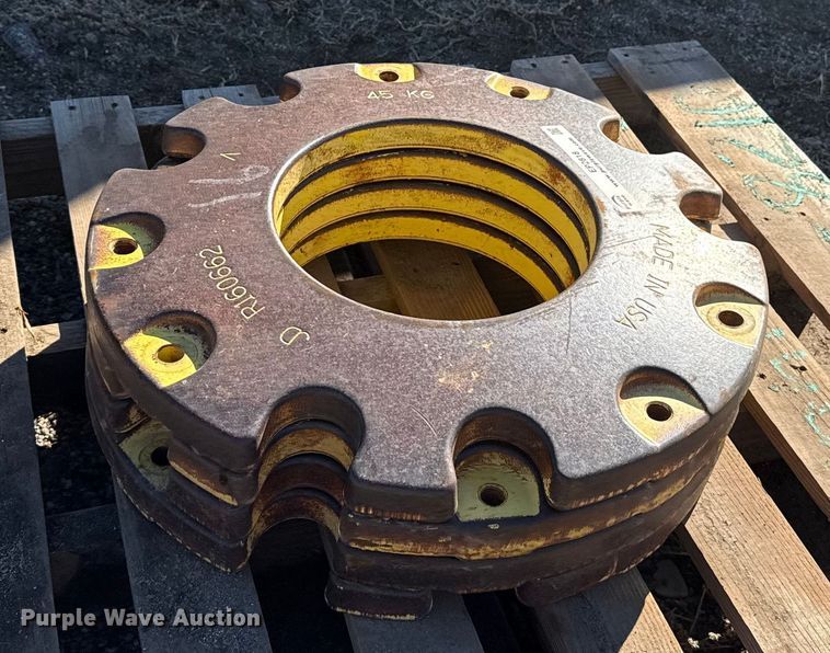 image for item EP2818 (4) John Deere wheel weights