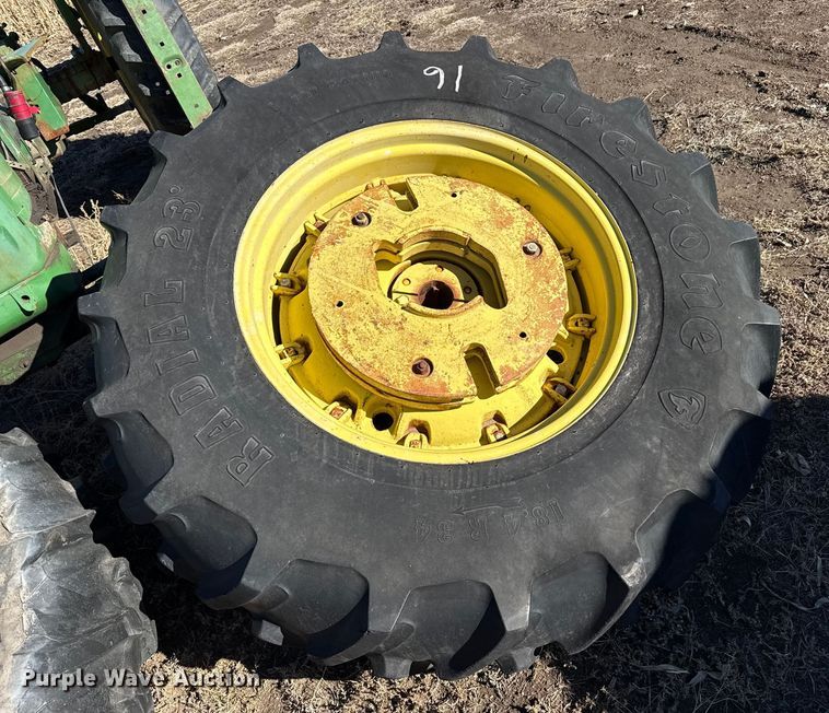 image for item EP2819 (2) 18.4R34 tires and wheels