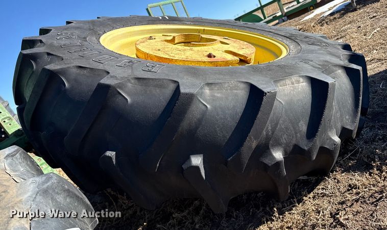 image for item EP2819 (2) 18.4R34 tires and wheels