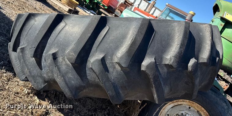 image for item EP2819 (2) 18.4R34 tires and wheels