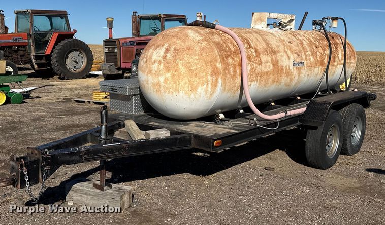 image for item EP2820 Shop built fuel trailer