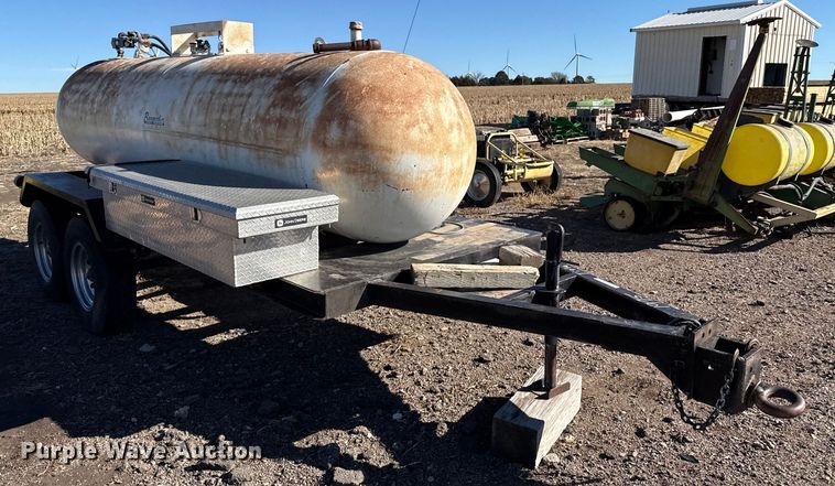 image for item EP2820 Shop built fuel trailer