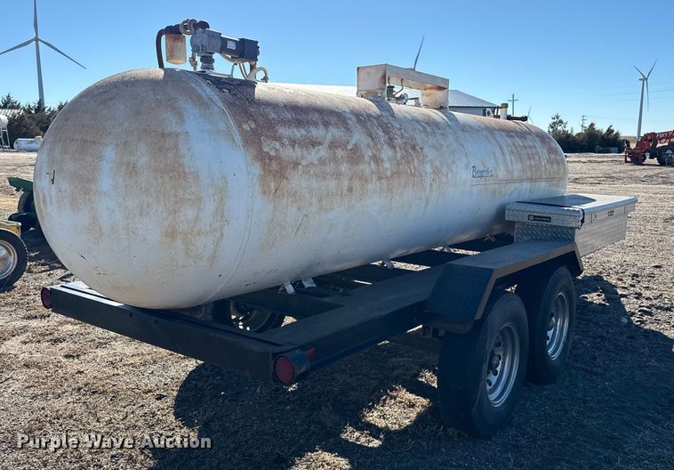 image for item EP2820 Shop built fuel trailer