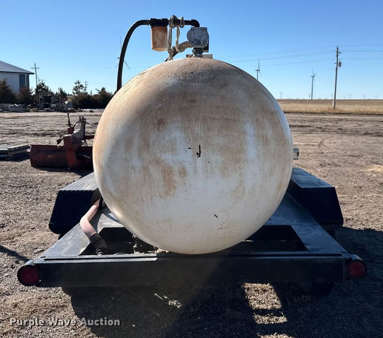 image for item EP2820 Shop built fuel trailer