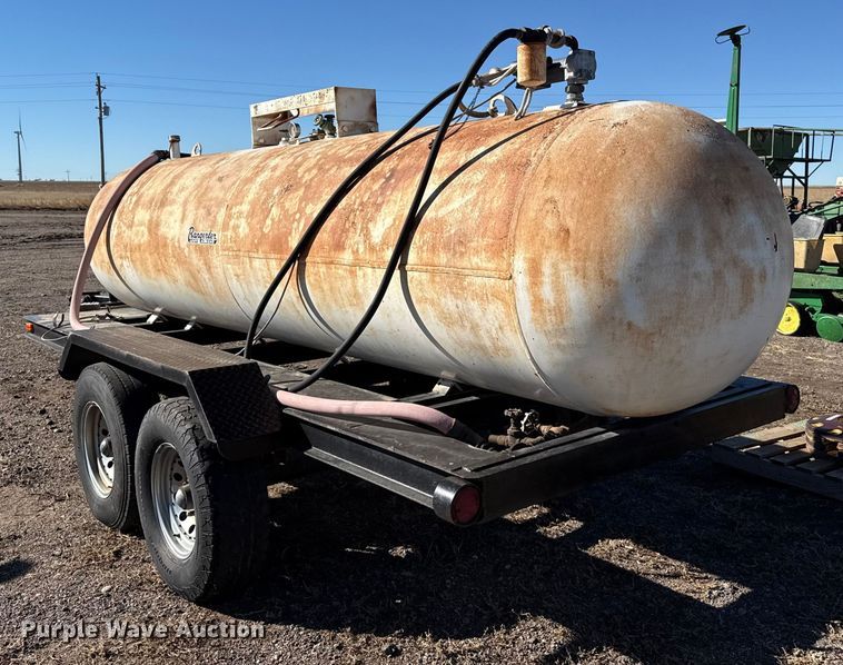 image for item EP2820 Shop built fuel trailer