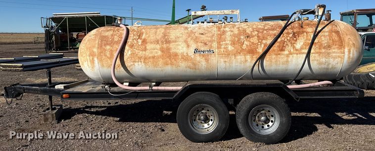 image for item EP2820 Shop built fuel trailer