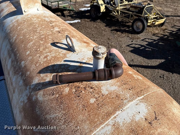 image for item EP2820 Shop built fuel trailer