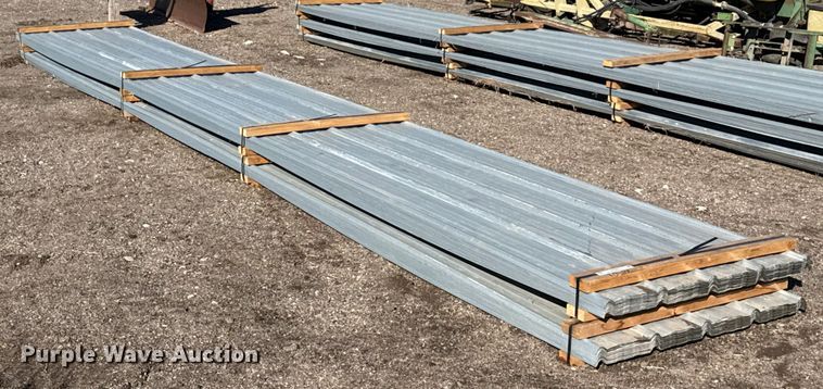 image for item EP2821 (70) sheets of metal siding/roofing