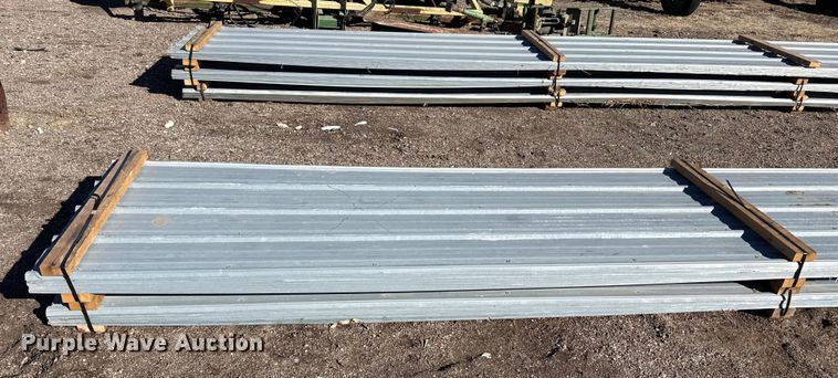 image for item EP2821 (70) sheets of metal siding/roofing