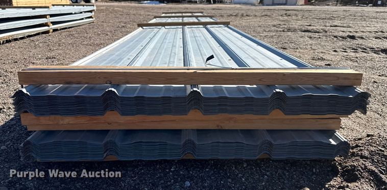 image for item EP2821 (70) sheets of metal siding/roofing