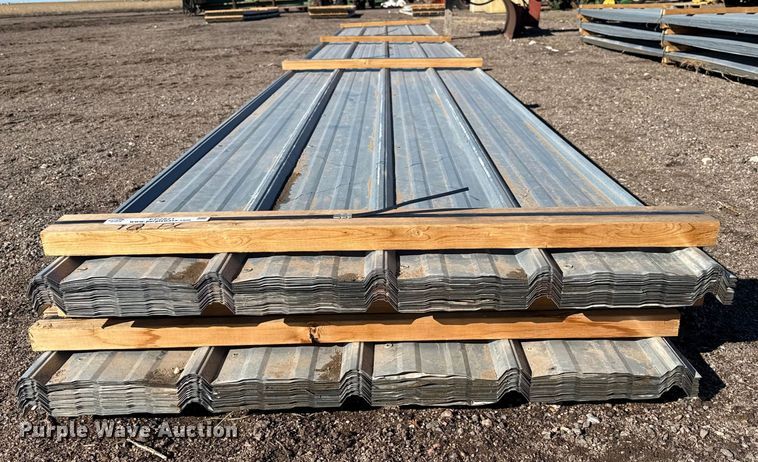 image for item EP2821 (70) sheets of metal siding/roofing