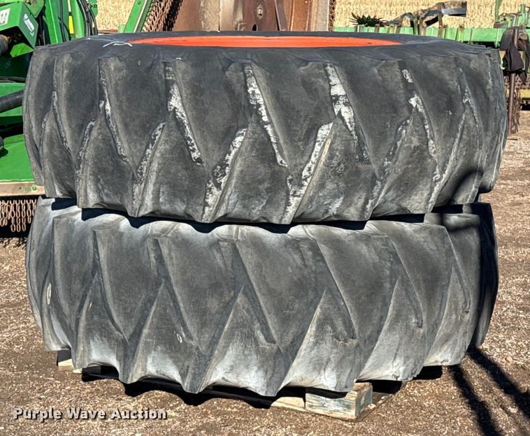 image for item EP2826 (2) 20.8-38 tires and wheels