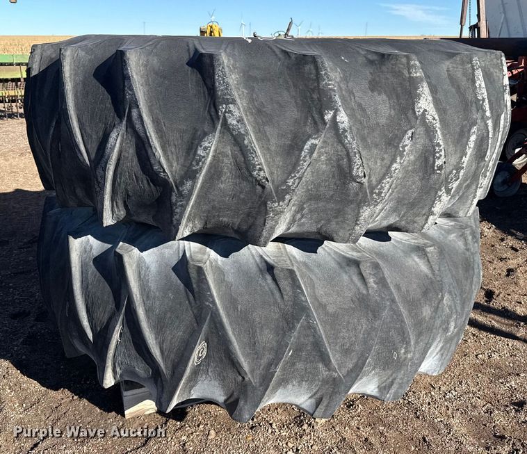 image for item EP2826 (2) 20.8-38 tires and wheels