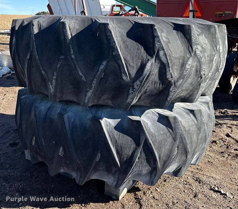 image for item EP2826 (2) 20.8-38 tires and wheels