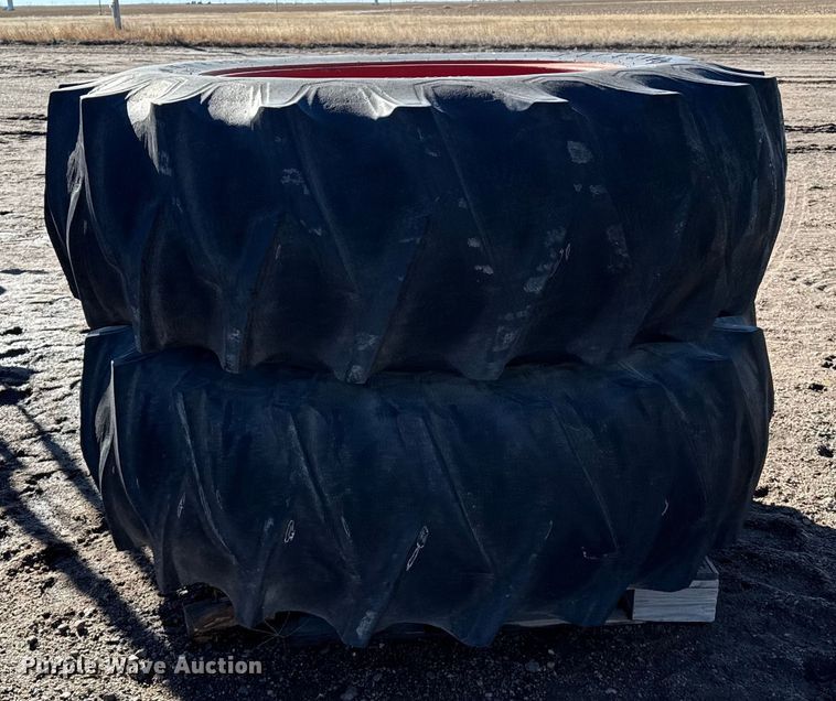 image for item EP2826 (2) 20.8-38 tires and wheels