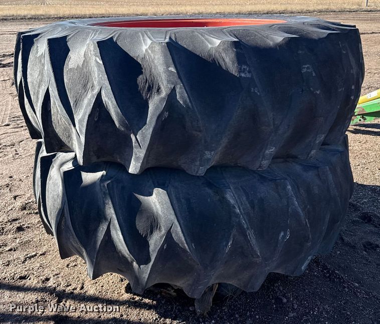 image for item EP2826 (2) 20.8-38 tires and wheels