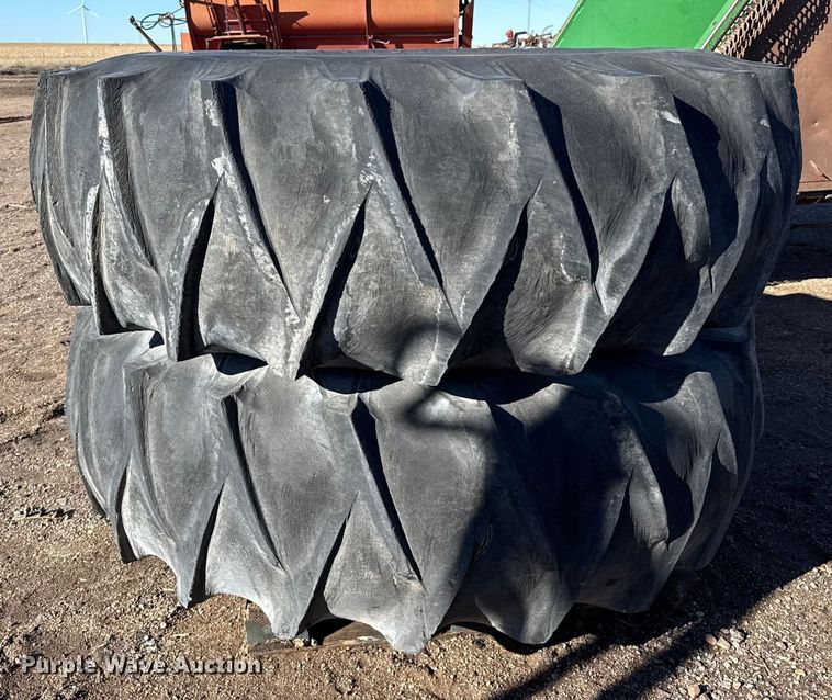image for item EP2826 (2) 20.8-38 tires and wheels
