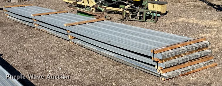 image for item EP2829 (100) sheets of metal siding/roofing