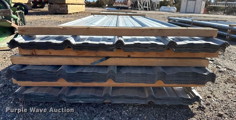 image for item EP2829 (100) sheets of metal siding/roofing