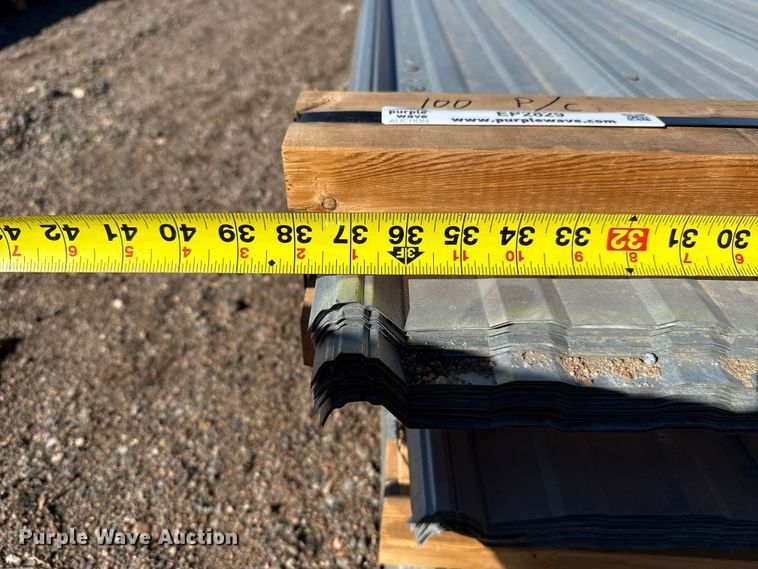 image for item EP2829 (100) sheets of metal siding/roofing