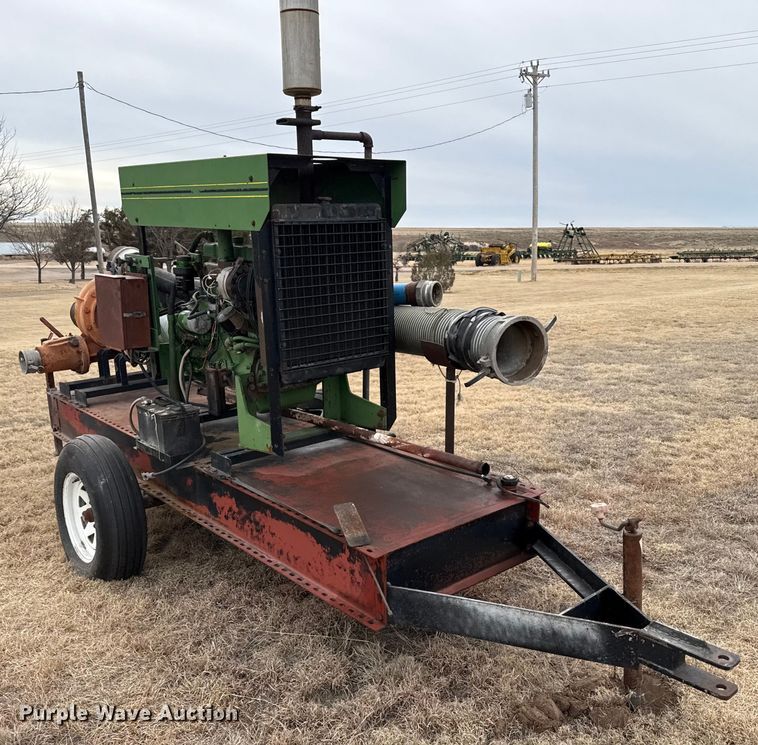 image for item EP2851 Lagoon pump trailer