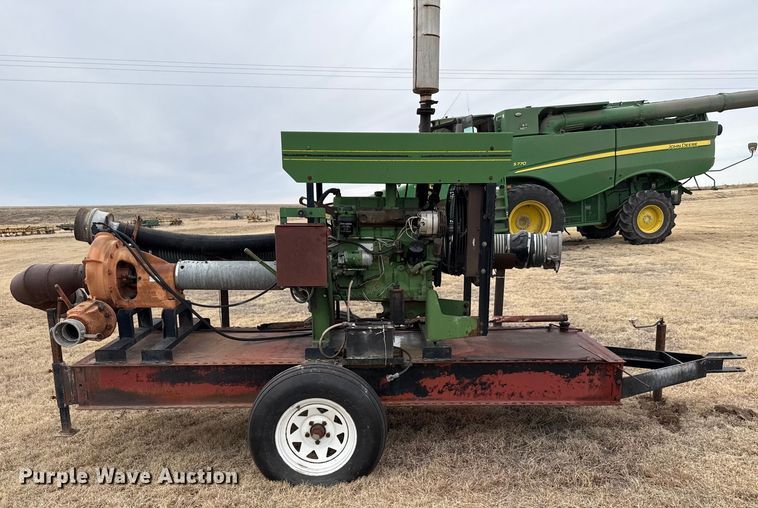 image for item EP2851 Lagoon pump trailer