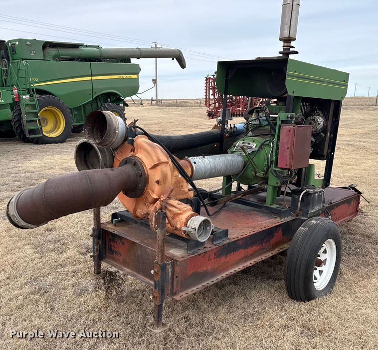 image for item EP2851 Lagoon pump trailer