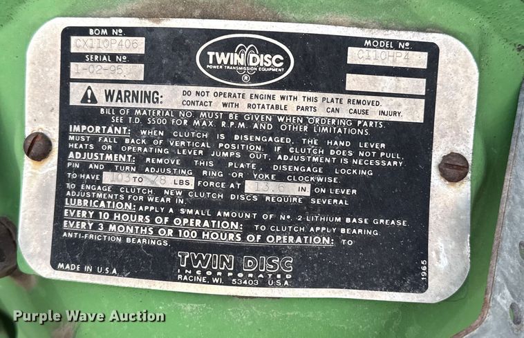 image for item EP2851 Lagoon pump trailer