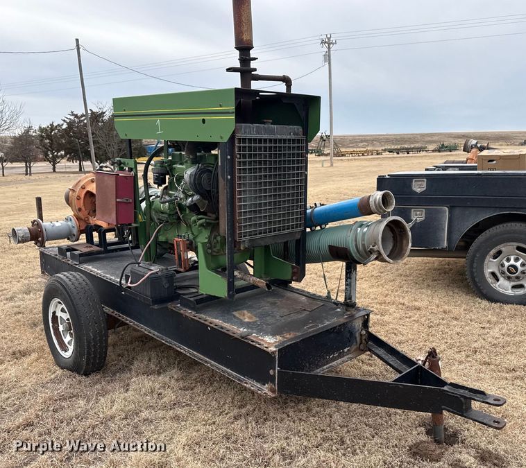 image for item EP2852 Lagoon pump trailer