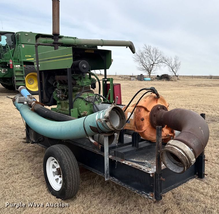 image for item EP2852 Lagoon pump trailer
