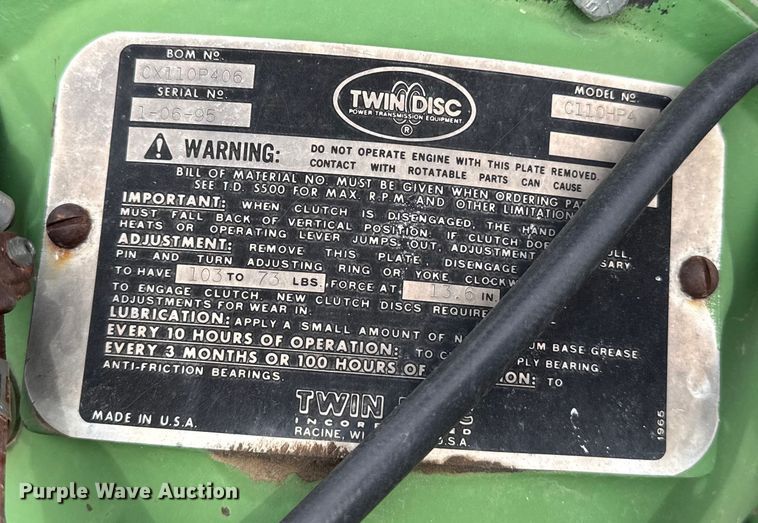 image for item EP2852 Lagoon pump trailer