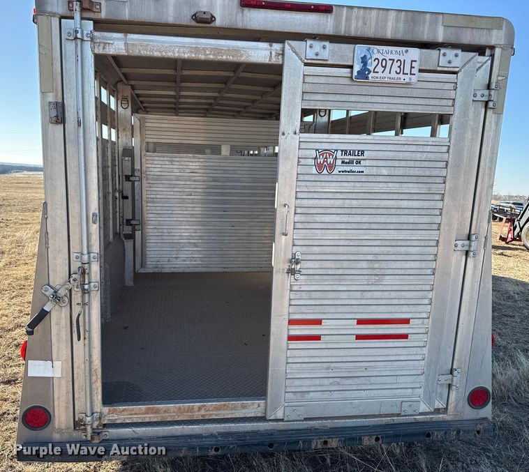 image for item ES5716 2013 W-W livestock trailer