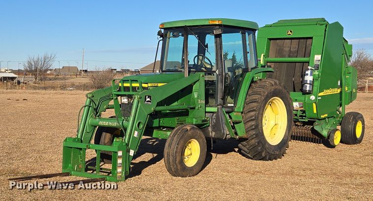 image for item ET1167 2001 John Deere 6405 tractor