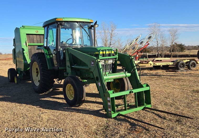image for item ET1167 2001 John Deere 6405 tractor