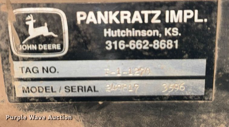 image for item ET4345 Land Pride RB3596 three point blade