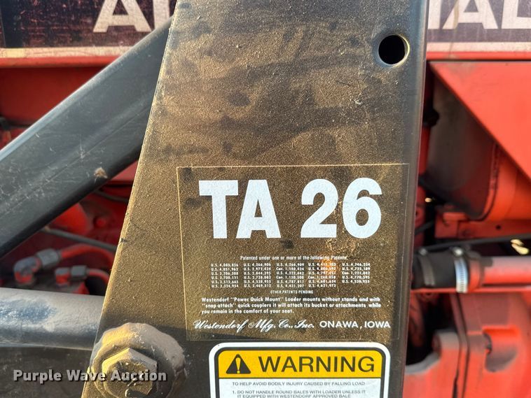 image for item ET4350 1975 Allis-Chalmers 185 tractor