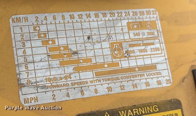 image for item ET4356 1999 New Holland 545D tractor