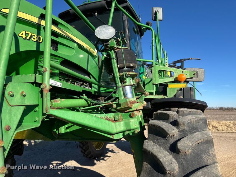 image for item ET4381 2009 John Deere 4730 sprayer
