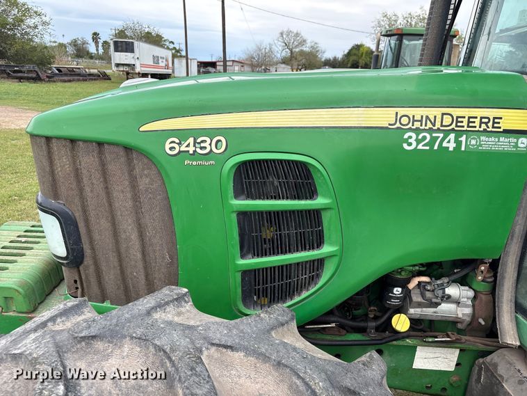 image for item EU7160 2008 John Deere 6430 MFWD tractor
